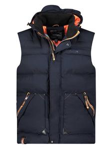 Стеганый жилет Geographical Norway Steppweste, темно-синий