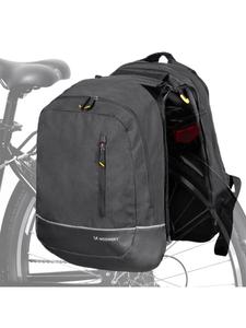 Wozinsky Велосипедная сумка-рюкзак 2-в-1, 30 л, черный