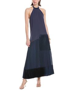 Симхай Хейзел платье миди SIMKHAI, синий