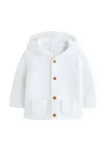 Кардиган прямого кроя Next, White