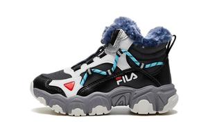 Детские" Ботинки Детские Fila Kids, черный/синий