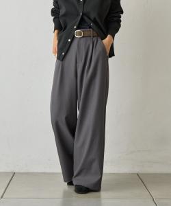 Широкие брюки с одной складкой Colony 2139, цвет Charcoal Gray