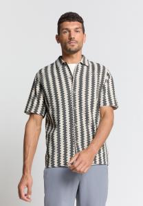 Рубашка JACQUARD NO EXCESS, кремовый