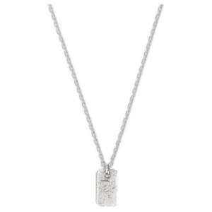 DIOR Серебряное ожерелье из латуни для мужчин Silver