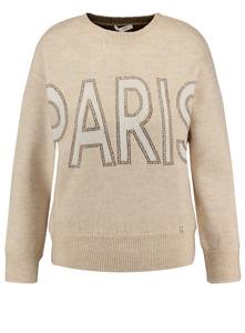 Тонкий вязаный свитер Key Largo Sweater France, цвет cream/ecru