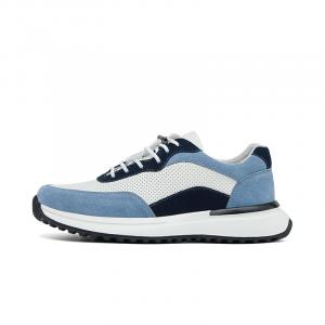 Износостойкие и легкие мужские повседневные ботинки низкие VICKI BROWN, королевский синий