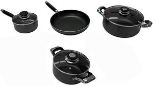 Набор посуды Prolinemax, 4 предмет, черный