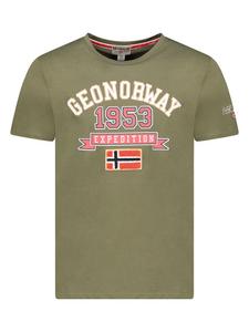 Футболка Geographical Norway, хаки