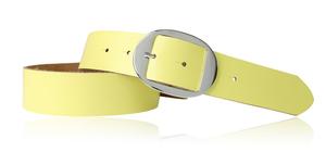 Кожаный ремень FRONHOFER, цвет Lemon