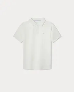 Детская базовая футболка поло Hackett, светло-бежевый