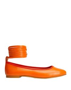 Балетки 8 By Yoox, оранжевый