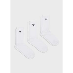 Носки Emporio Armani Underwear 303133 Short 3 шт, белый