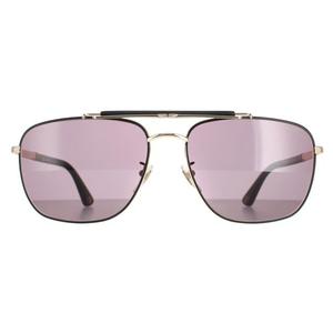 Мужской оттенок Aviator розовый полуматовый черный дымчатый spld43 origins 44 Police, желтый