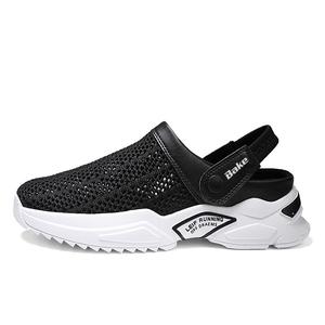 Сандалии с закрытым носком, устойчивые к истиранию и скольжению, мужские BAKE, Black