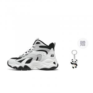 D'Lites кроссовки 'White Grey Black' женские Skechers, белый/черный