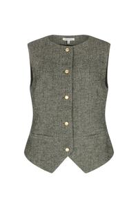 Lily and lionel Жилет костюмный 'Pandora' в сером цвете