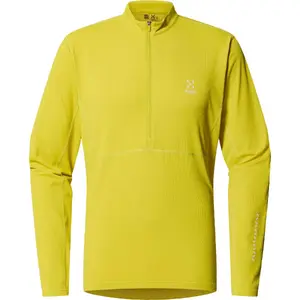 L.I.M Tempo Trail Halfzip Haglöfs мужской флис, жёлтый
