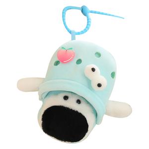 Милые плюшевые игрушки собаки с большим носом, поедающей соль 13см/24см высота MERCONSER, синий