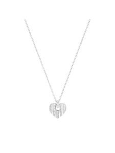 s.Oliver Колье с подвеской, серебро 925 пробы, родированное серебро