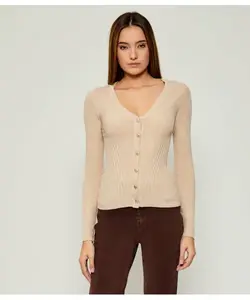 Кардиган Джулия Slim fit Guess Jeans, бежевый