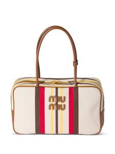 Сумка-шоппер Miu Miu Beau, нейтральный