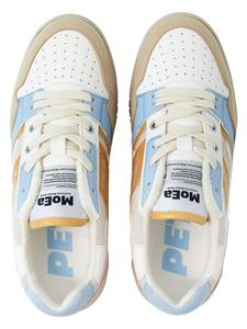 Кроссовки MoEa белого/синего/желтого/розового цвета MoEa