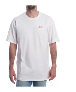 Футболка с короткими рукавами и логотипом Vans, белый