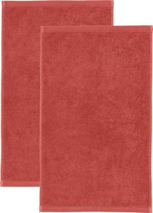 Гостевое полотенце Erwin Müller 2er-Pack 155414, 30x1x50 см цвет terra