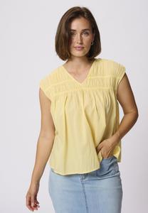 Блуза KATHUA Kaffe, светло-желтый