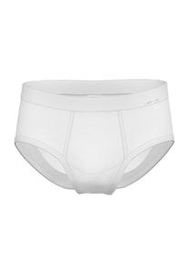 Трусы в тонкую рубчик 181, хлопок, мужские AMMANN, белый