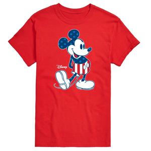 Мужская футболка с изображением американского флага Disney's Микки Маус