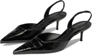 Туфли Schutz Paola Mid Slingback, коричневый, черный