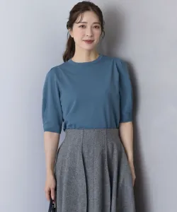 Трикотажная футболка с рукавом 5/4 и пуговицами цвета ореха Suite, цвет Charcoal Blue [004]