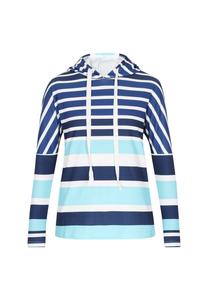 Толстовка SANIKA Fashion Look, цвет marine blue/Aqua/Dark blue