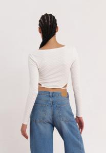 Топ с длинными рукавами Even&Odd, цвет Off-White