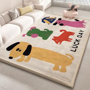 Budis Ковер 200х200 см для гостиной/детской, утепленный, плюшевый, с противоскользящим покрытием, легко складывается