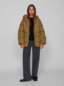 Стеганая куртка Vila Steppjacke, светло-коричневый