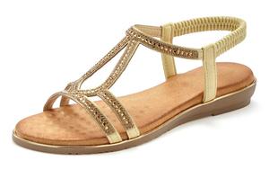 Сандалии с ремешками VIVANCE, Gold