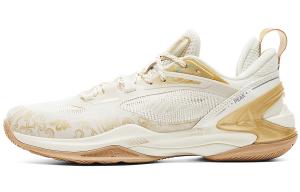 Баскетбольные кроссовки Guochuang Series для мужчин с низким верхом из парусины белого цвета Peak