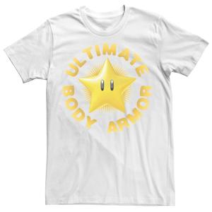 Мужская футболка со звездой Super Mario Bros. Ultimate Body Armor Licensed Character