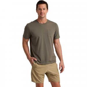 Мужская футболка Bamboo Current с карманом Free Fly, Fatigue