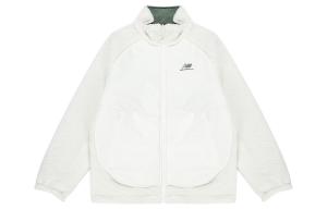 Бархатная куртка унисекс цвета слоновой кости New Balance, белый