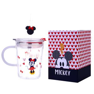 Пластиковые стаканы для воды Disney, красный