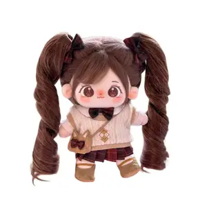 Мягкая игрушка из хлопковой ткани Cute Emoji Miaomiao, реверсивная кукла, высота 20 см Dolls and bears dance