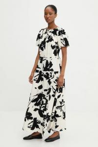 Льняное платье Answear.Lab, черный