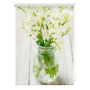 Рулонные шторы Lichtblick Maiglöckchen, 45x150x6 см, белый