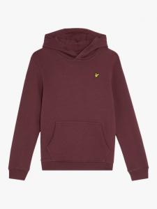 Детская худи с капюшоном и кисточкой Lyle & Scott, Z562 Burgundy