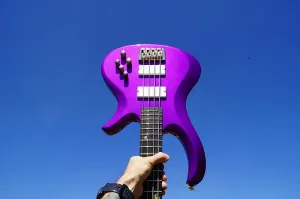 Бас-гитара Schecter Diamond Series FreeZesicle Freeze Purple с 4 струнами