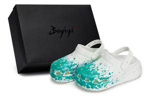 Crocs Производство Crush Clog 811, подделка, специальные обувные сабо унисекс, белые, Tiffany