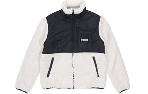 Мужская бархатная куртка Puma, слоновая кость белая